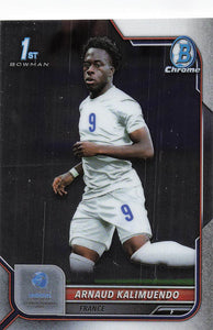 2022 Bowman Chrome UEFA Under 21 Arnaud Kalimuendo #125