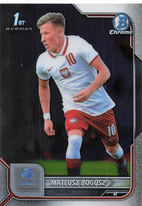 2022 Bowman Chrome UEFA Under 21 Mateusz Bogusz #147