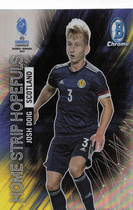 2022 Bowman Chrome UEFA Under 21 Home Strip Hopefuls Josh Doig #HS-1