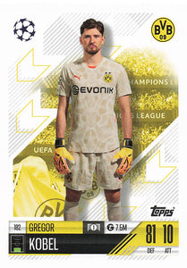 2024-25 Match Attax UEFA Club Competitions Gregor Kobel #182