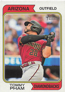 2023 Topps Heritage Tommy Pham #564