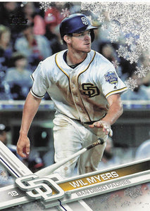 2017 Topps Holiday Metallic Snowflake Wil Myers #HMW7