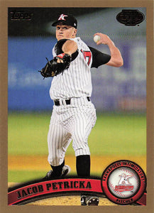 2011 Topps Pro Debut Gold 29/50 Jacob Petricka #188