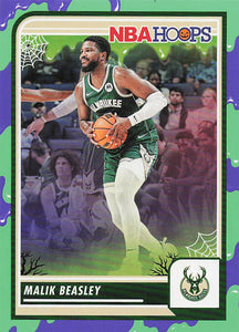 2023-24 Haunted Hoops Slime Malik Beasley #239