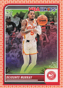 2023-24 Haunted Hoops Orange Dejounte Murray #163