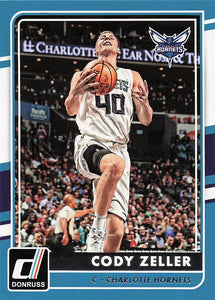 2015-16 Donruss Basketball Cody Zeller #27