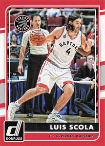 2015-16 Donruss Basketball Luis Scola #60