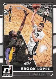2015-16 Donruss Basketball Brook Lopez #98