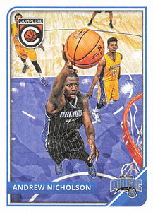 2015-16 Complete Basketball Andrew Nicholson #209