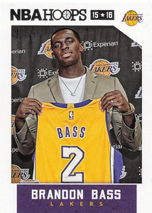 2015-16 Hoops Basketball Brandon Bass #17