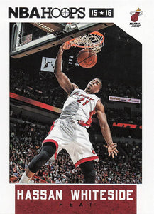 2015-16 Hoops Basketball Hassan Whiteside #141