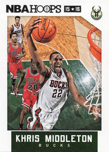 2015-16 Hoops Basketball Khris Middleton #142