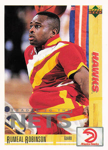 1991-92 Upper Deck International Italian Rumeal Robinson #30