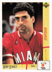 1991-92 Upper Deck International Italian Rony Seikaly #68