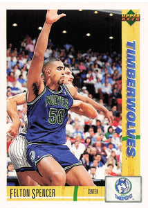 1991-92 Upper Deck International Italian Felton Spencer #73