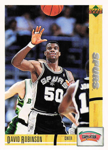 1991-92 Upper Deck International Italian David Robinson #92