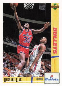 1991-92 Upper Deck International Italian Bernard King #104