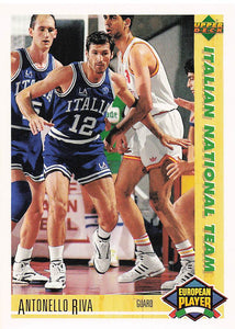 1991-92 Upper Deck International Italian Antonello Riva #114