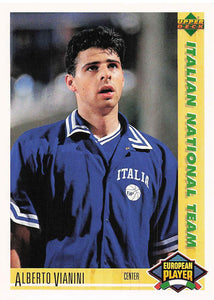 1991-92 Upper Deck International Italian Alberto Vianini #117