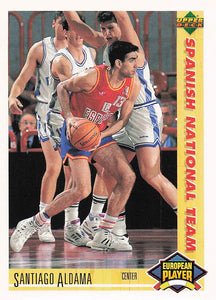 1991-92 Upper Deck International Italian Santiago Aldama #128