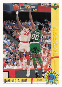 1991-92 Upper Deck International Italian Hakeem Olajuwon #197