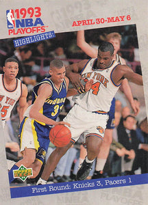 1993-94 Upper Deck NBA Playoffs Highlights #178