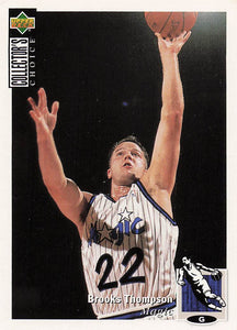 1994-95 Upper Deck Collector's Choice International German Brooks Thompson #299