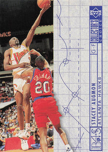 1994-95 Upper Deck Collector's Choice International German Stacey Augmon #372