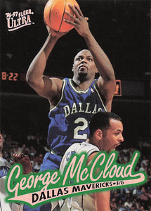 1996-97 Fleer Ultra George McCloud #27