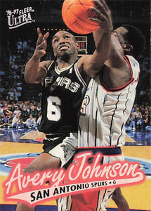 1996-97 Fleer Ultra Avery Johnson #100