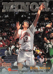 1996 Score Board Basketball Rookies Ryan Minor #17