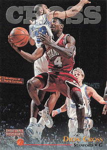 1996 Score Board Basketball Rookies Dion Cross #24