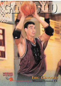 1996 Score Board Basketball Rookies Eric Gingold #42