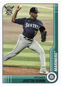 2021 Topps Big League Justin Dunn #2