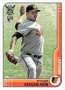 2021 Topps Big League Keegan Akin #36 RC