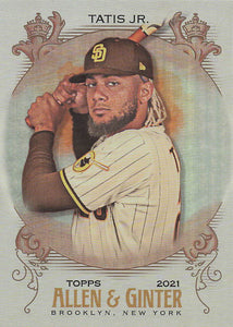 2021 Topps Allen & Ginter Silver Portrait Fernando Tatis Jr. #35