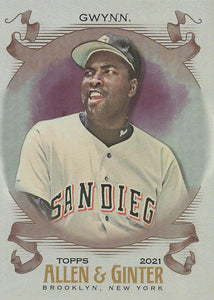 2021 Topps Allen & Ginter Silver Portrait Tony Gwynn #53