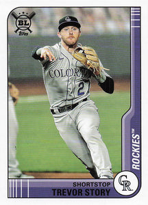 2021 Topps Big League Trevor Story #101