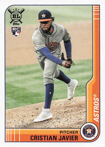 2021 Topps Big League Cristian Javier #112 RC