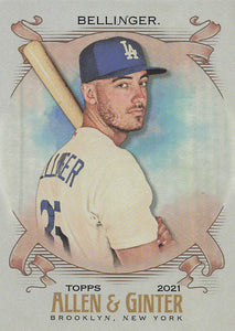 2021 Topps Allen & Ginter Silver Portrait Cody Bellinger #98