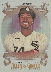 2021 Topps Allen & Ginter Silver Portrait Eloy Jimenez #103