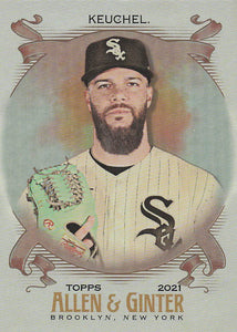 2021 Topps Allen & Ginter Silver Portrait Dallas Keuchel #129