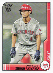 2021 Topps Big League Shogo Akiyama #134