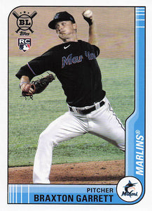 2021 Topps Big League Braxton Garrett #135 RC