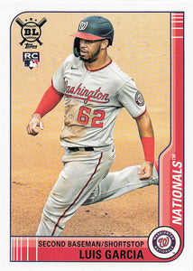 2021 Topps Big League Luis Garcia #145 RC