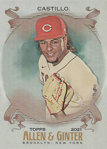 2021 Topps Allen & Ginter Silver Portrait Luis Castillo #159