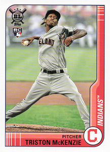 2021 Topps Big League Triston McKenzie #155 RC