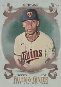 2021 Topps Allen & Ginter Silver Portrait Andrelton Simmons #200
