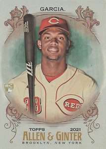 2021 Topps Allen & Ginter Silver Portrait Jose Garcia #247 RC