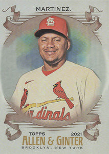 2021 Topps Allen & Ginter Silver Portrait Carlos Martinez #296